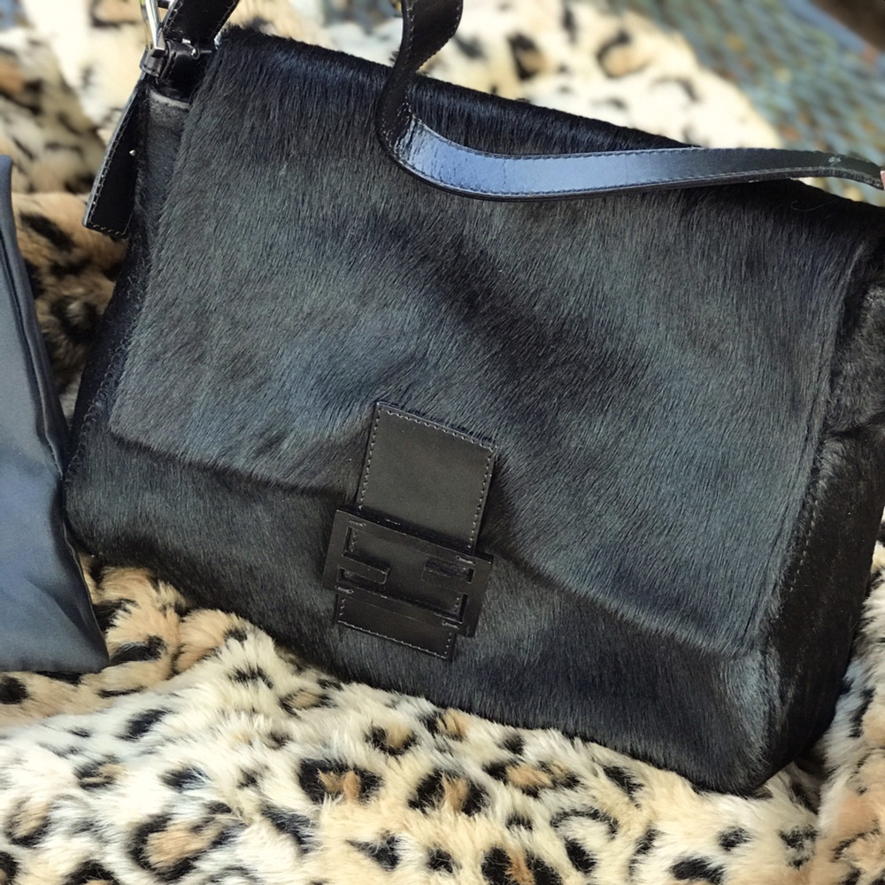 Fendi vintage fur baguette